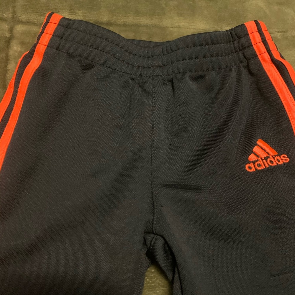 12 mo. Adidas pants, navy blue - Picture 3 of 6